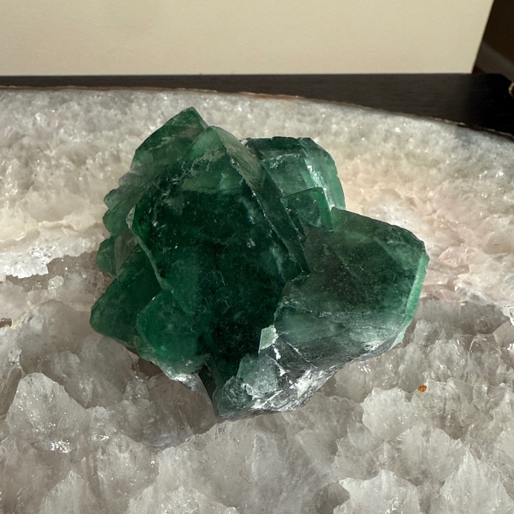 Green Cube Fluorite Raw Specimen - Picture 3 of 10
